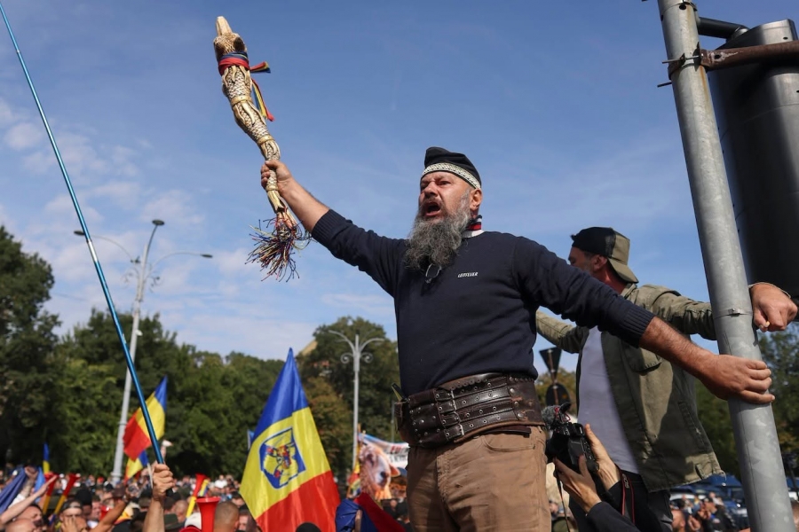 Suveranist dacic la protest