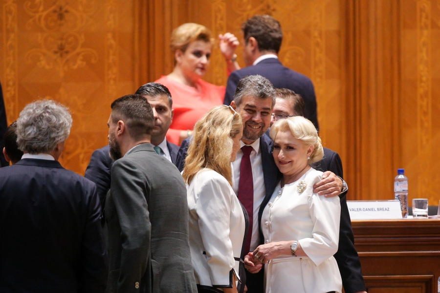 Viorica Dancila si Marcel Ciolacu / sursa foto: Inquam Photos