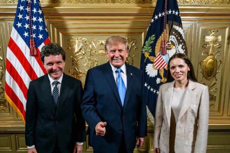 Nicușor Dan și Donald Trump