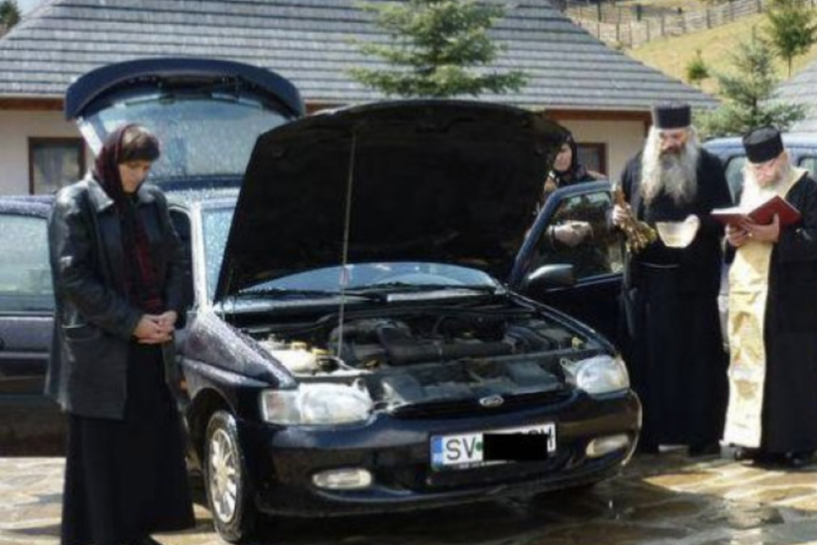 Sfințirea mașinilor